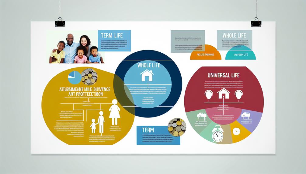 various life insurance policies